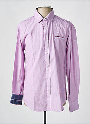 Cămașă cu mâneci lungi roz CAMBERABERO bărbat