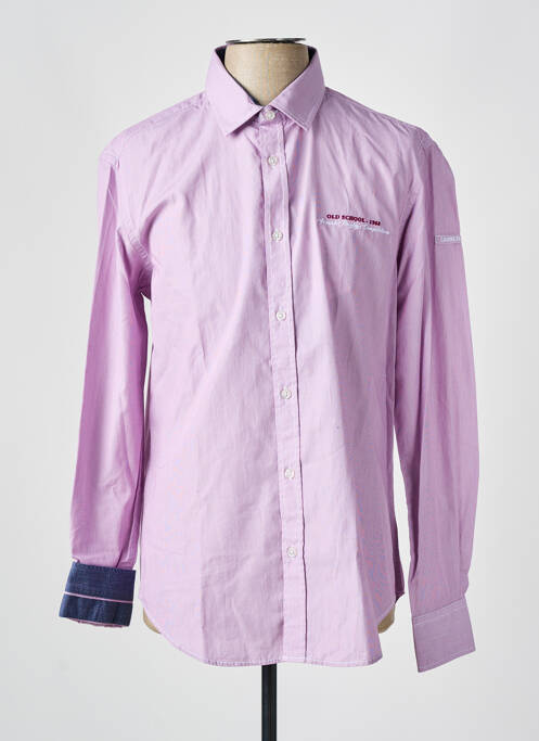 Cămașă cu mâneci lungi roz CAMBERABERO bărbat