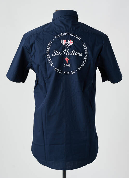 Cămașă cu mâneci scurte albastru CAMBERABERO bărbat