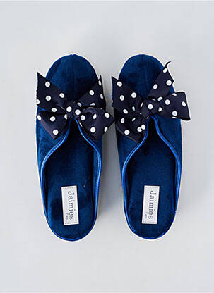 Papuci/Pantofi de casă albastru JAIMIES femeie