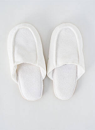 Papuci/Pantofi de casă alb PLUTO femeie
