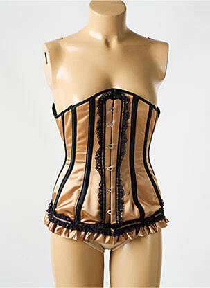 Corset bretele elastice detașabile bej REVANCHE DE LA FEMME femeie