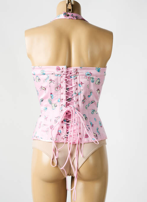 Corset roz REVANCHE DE LA FEMME femeie