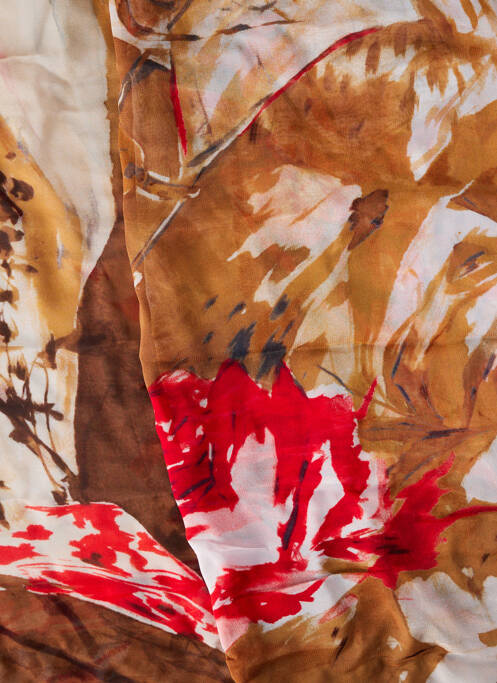 Pareo țesătură crep maro GOTTEX femme