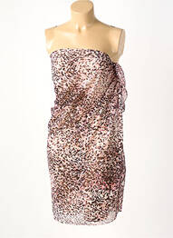 Pareo imprimeu animal roz BLUMARINE femeie