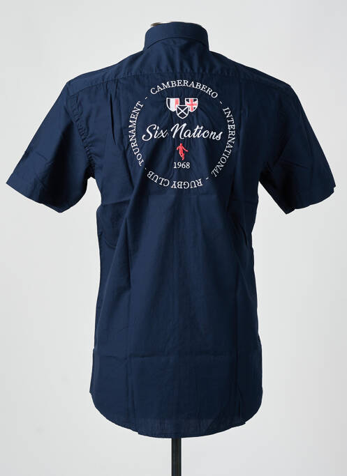 Cămașă cu mâneci scurte albastru CAMBERABERO bărbat