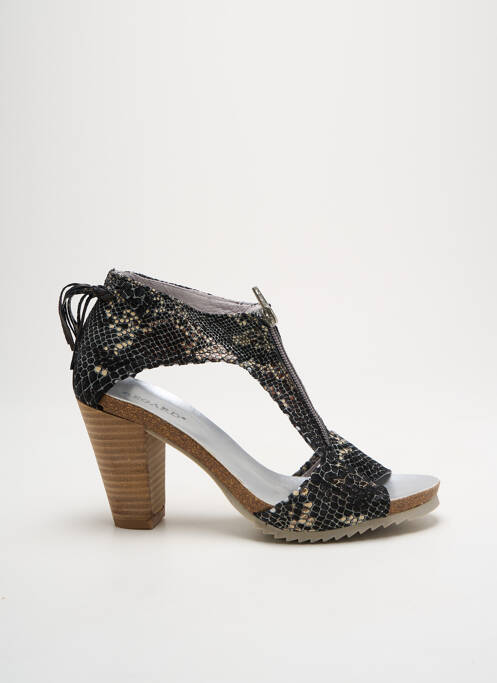 Sandale/Pantofi decupați negru REGARD femeie