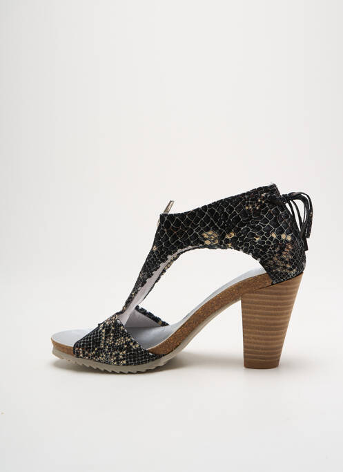 Sandale/Pantofi decupați negru REGARD femeie