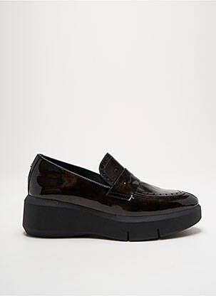Mocasini material neted toc de 4 la 6 cm gri GADEA femeie