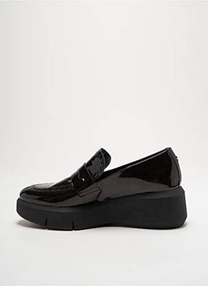 Mocasini material neted toc de 4 la 6 cm gri GADEA femeie