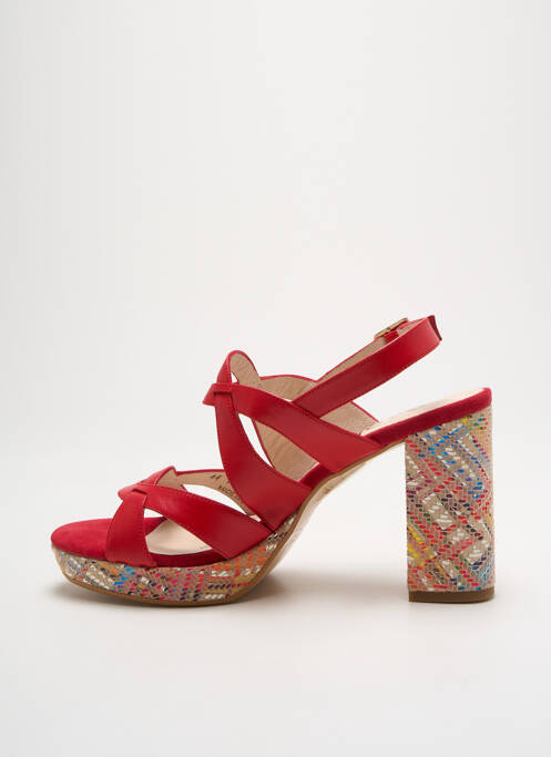Sandale/Pantofi decupați roșu GADEA femeie