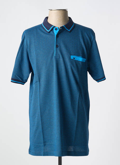 Polo albastru LOUIS VICTOR bărbat