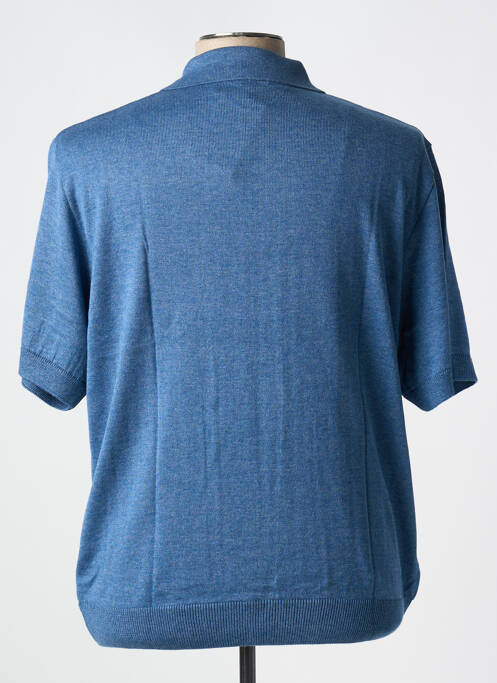 Polo albastru LOUIS VICTOR bărbat