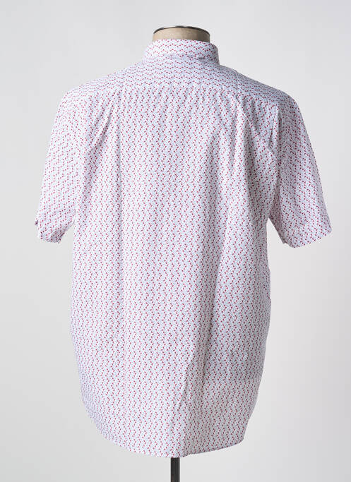 Cămașă cu mâneci scurte alb LOUIS VICTOR bărbat