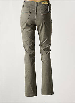 Pantalon slim buzunare verde WALTRON femeie