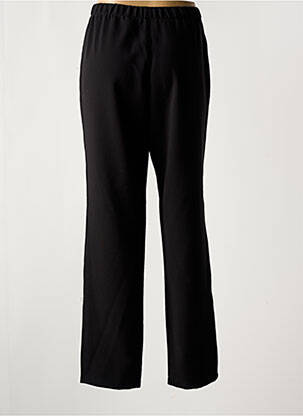 Pantalon drept talie elastică negru WALTRON femeie