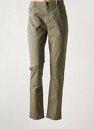 Pantalon slim buzunare verde IMPAQT femeie