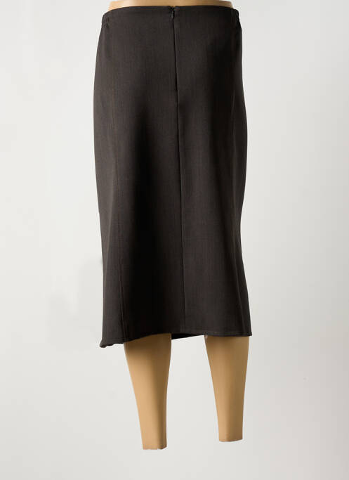 Fustă midi maro GUY DUBOUIS femeie