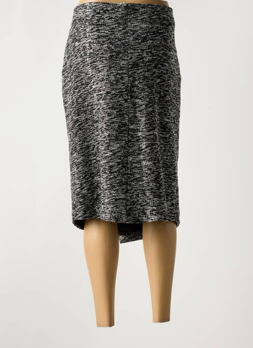 Fustă midi negru MARBLE femeie