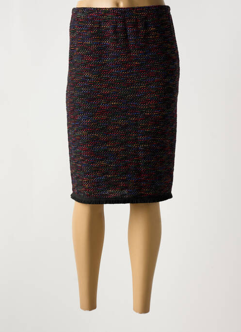 Fustă midi negru GRIFFON femeie