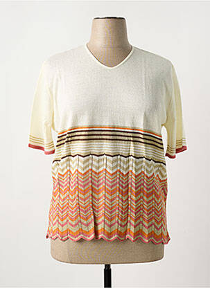 Pulover bej FILEUSE D'ARVOR femeie