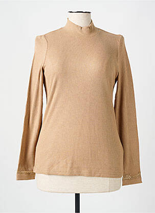 Pulover bej ÉTYMOLOGIE femeie