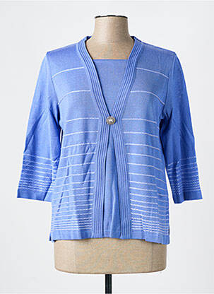 Twin-set albastru HENRY & JULIETTE femeie