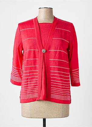 Twin-set roșu HENRY & JULIETTE femeie