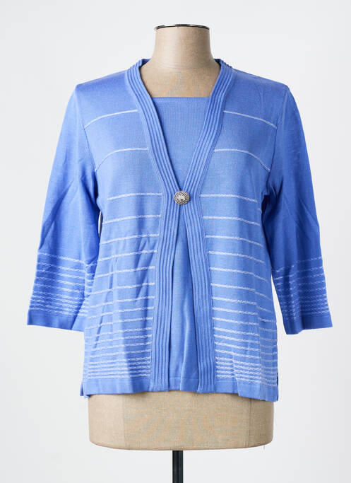 Twin-set albastru HENRY & JULIETTE femeie