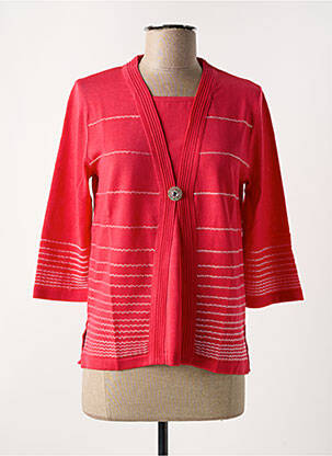 Twin-set roșu HENRY & JULIETTE femeie