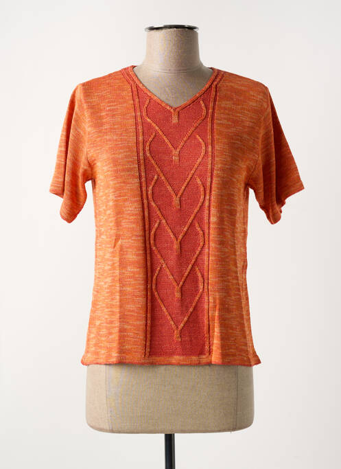 Top portocaliu FILEUSE D'ARVOR femeie