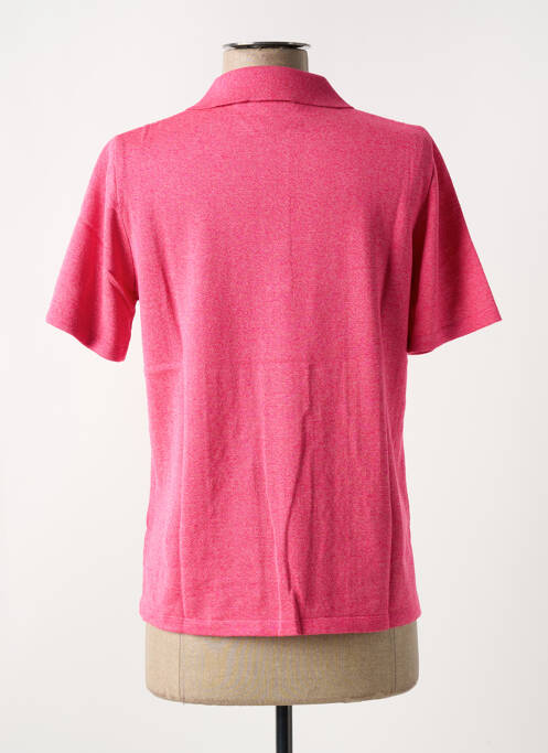 Polo roz HENRY & JULIETTE femeie