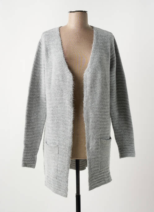 Vestă cu mâneci lungi gri GRIFFON femeie