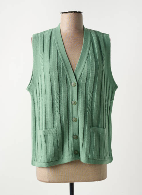 Vestă fără mâneci verde OMC femeie