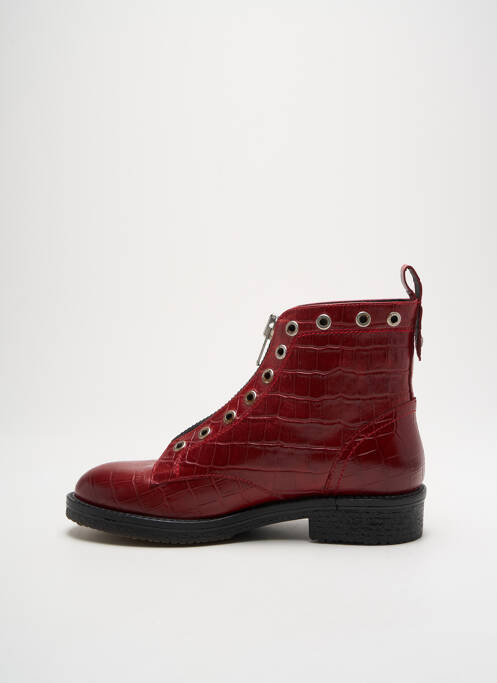 Botine/Ghete roșu LA VIE EST BELLE femeie