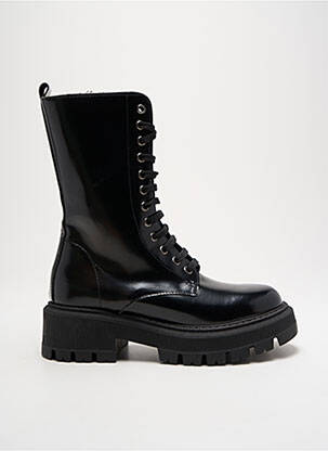 Botine/ghete material neted toc de 4 la 6 cm negru IMPICCI femeie