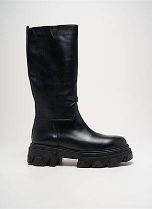Cizme material neted toc de 4 la 6 cm negru IMPICCI femeie
