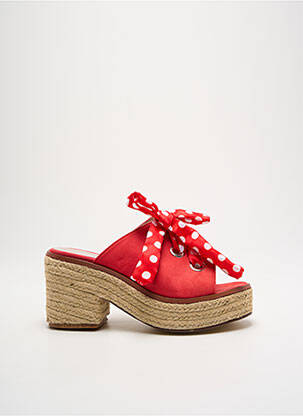 Espadrile roșu CASSIS COTE D'AZUR femeie