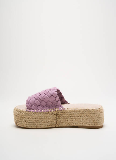Espadrile violet CASSIS COTE D'AZUR femeie