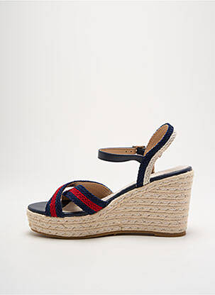 Espadrile închidere cu buclă(e) toc de 7 la 9 cm albastru ELUE PAR NOUS femeie