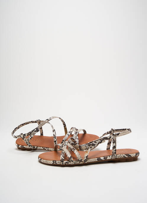 Sandale/Pantofi decupați alb PORRONET femeie