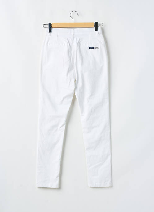 Pantalon drept alb SUPERDRY femeie