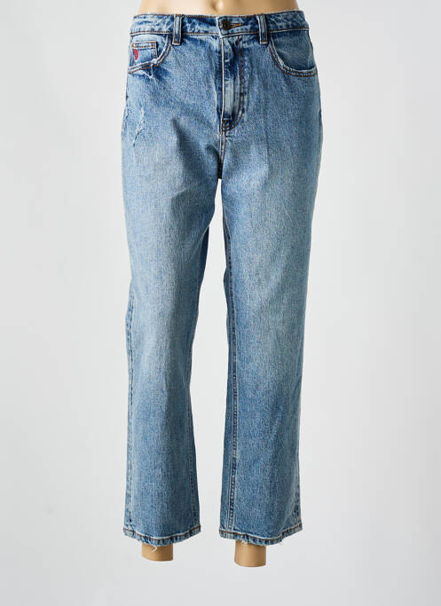 Pantalon 7/8 albastru DESIGUAL femeie