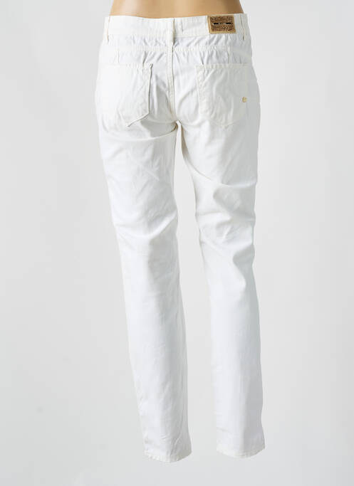 Blugi cu croială slim alb GAUDI femeie