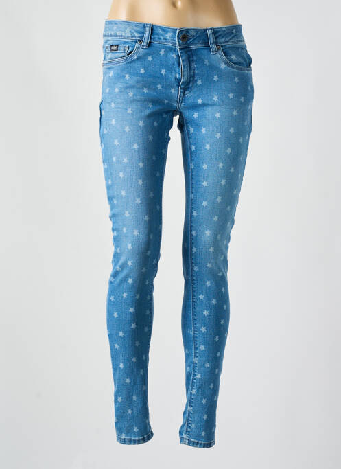 Blugi skinny albastru SUPERDRY femeie