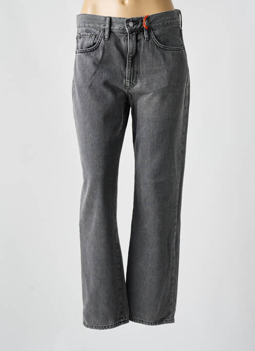 Blugi cu croială largă gri SUPERDRY femeie