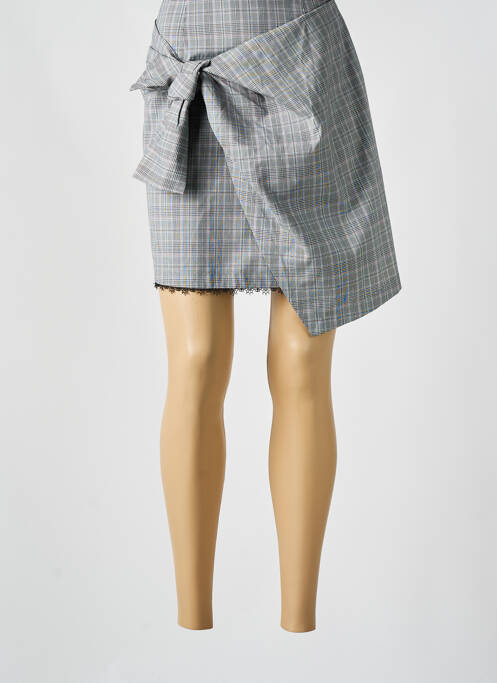 Fustă scurtă gri LOLA ESPELETA femeie