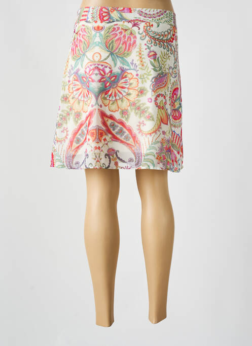 Fustă scurtă bej DESIGUAL femeie