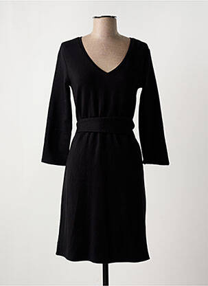 Rochie midi mâneci lungi mâneci lungi negru LOLA ESPELETA femeie
