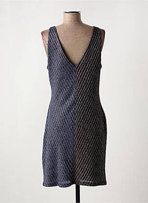 Rochie scurtă fără mâneci fără mâneci negru DESIGUAL femeie
